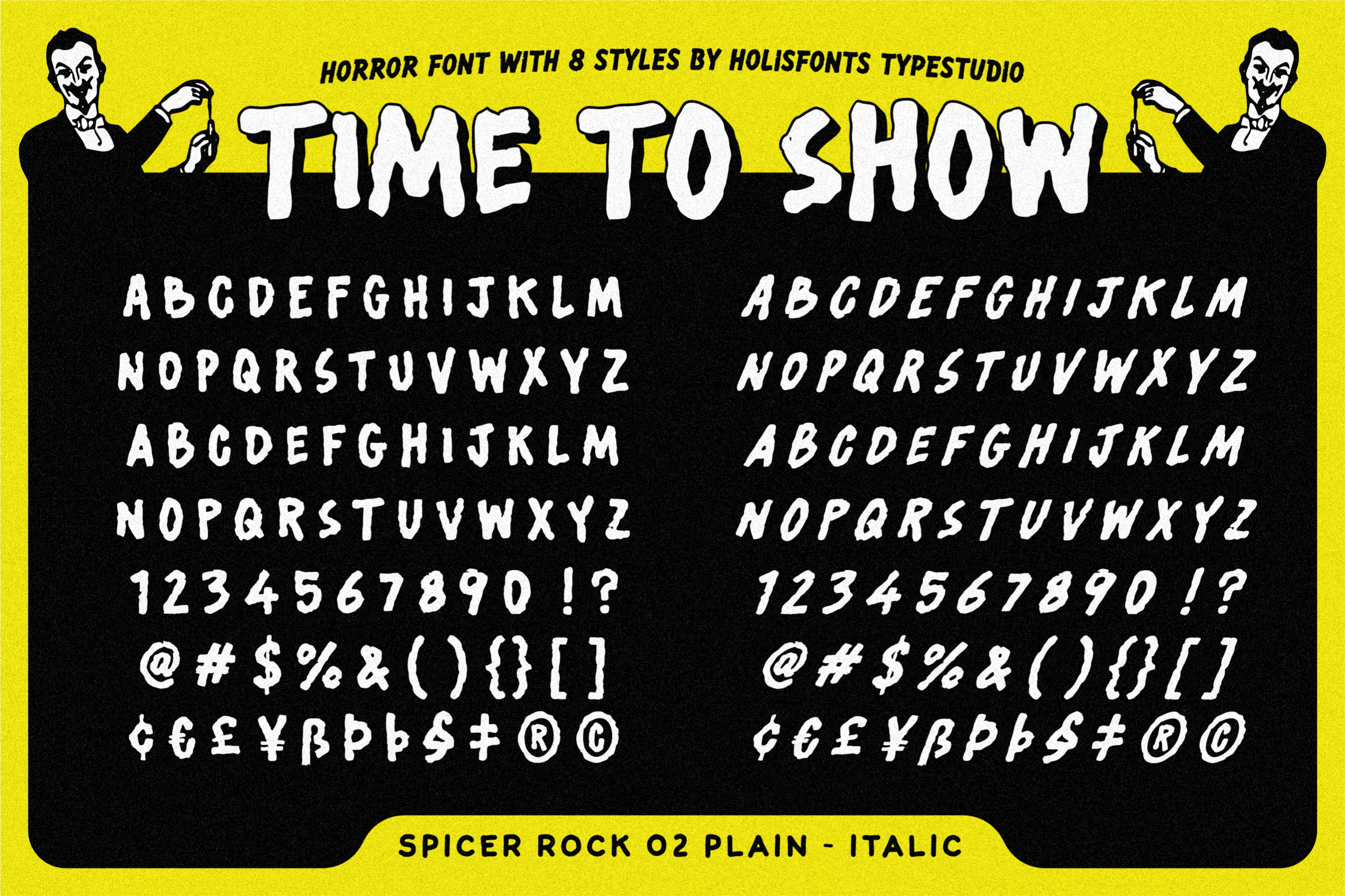 Spicer Rock Poster 6 Website Holisfonts 3000x2000 300dpi